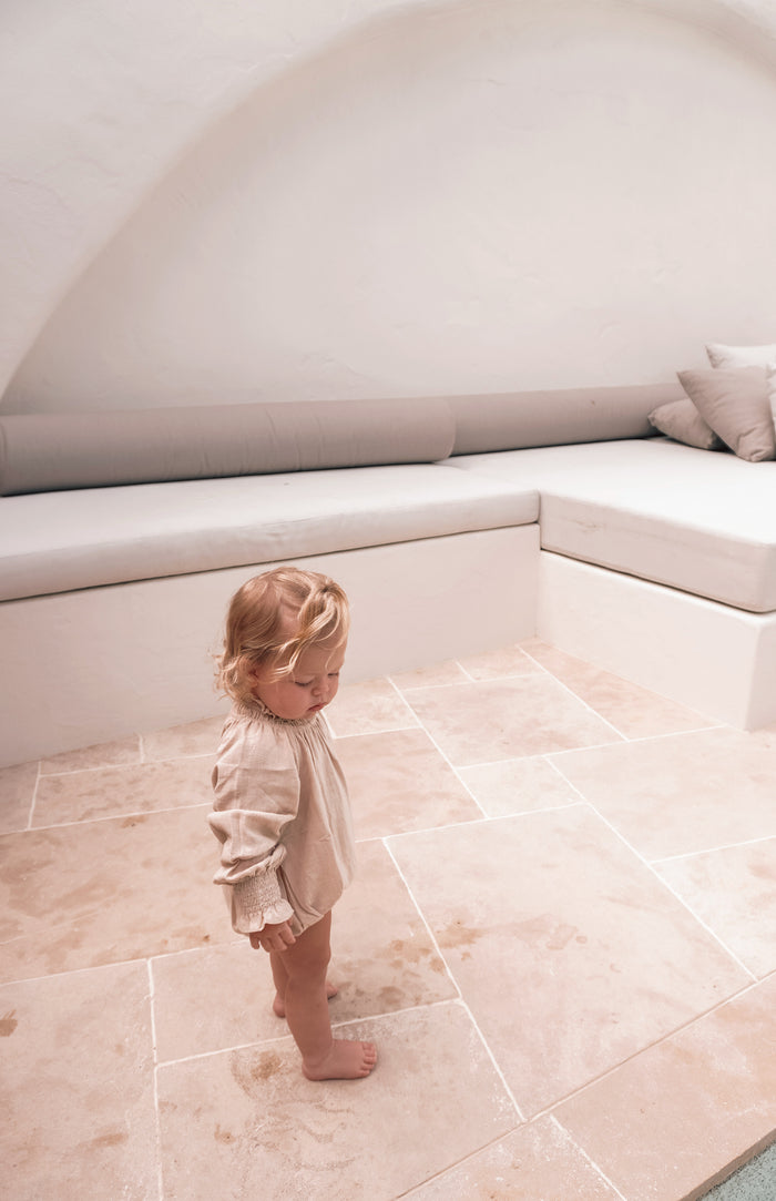 【LAST ONE】IRIS ROMPER - BISCUIT