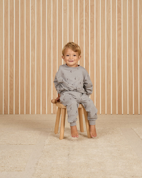【LAST TWO】Relaxed Sweatshirt || Moons