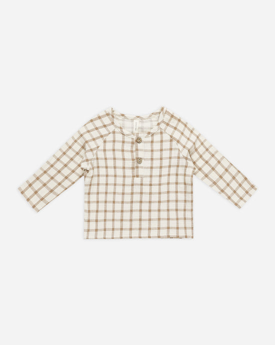 【LAST ONE】Zion Shirt || Cinnamon Plaid
