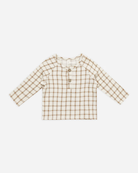 【LAST ONE】Zion Shirt || Cinnamon Plaid