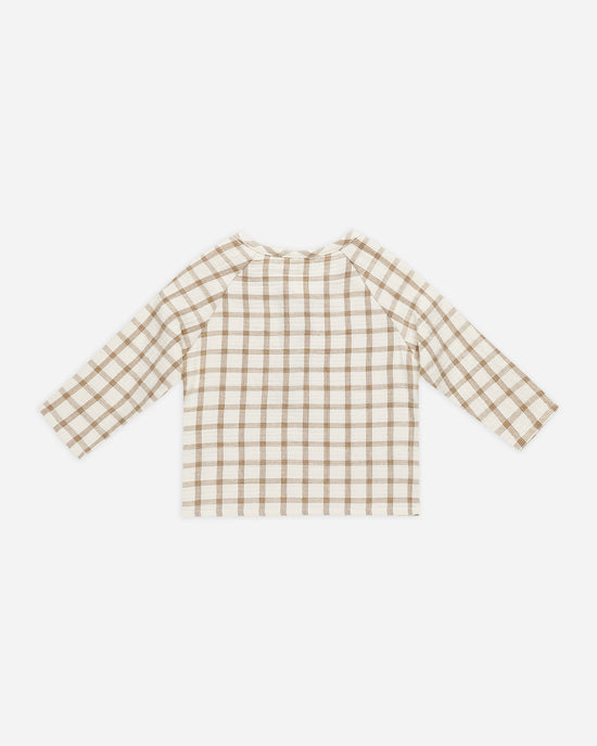 【LAST ONE】Zion Shirt || Cinnamon Plaid