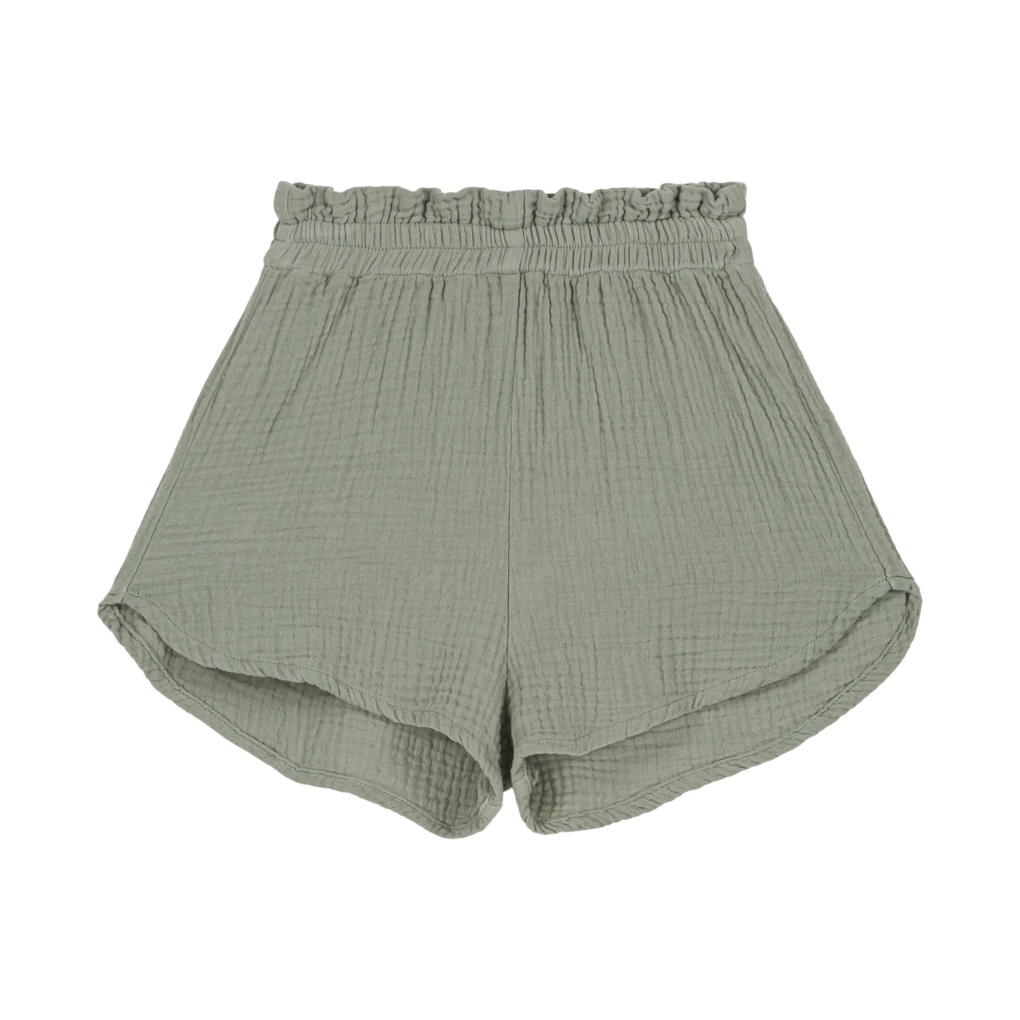 SHORT GEORGETTE - GREEN GRAY