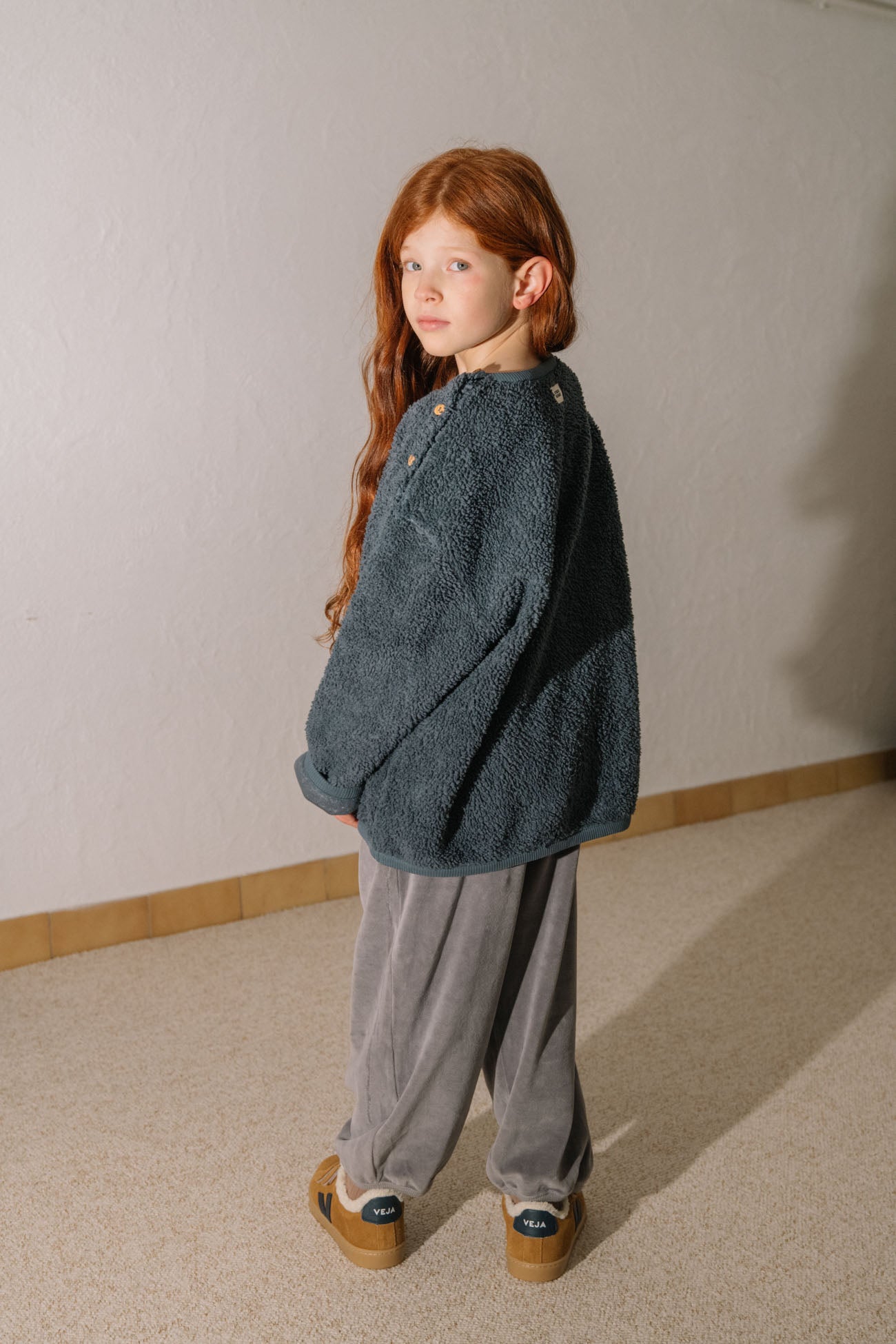SWEAT OURS GREY BLUE