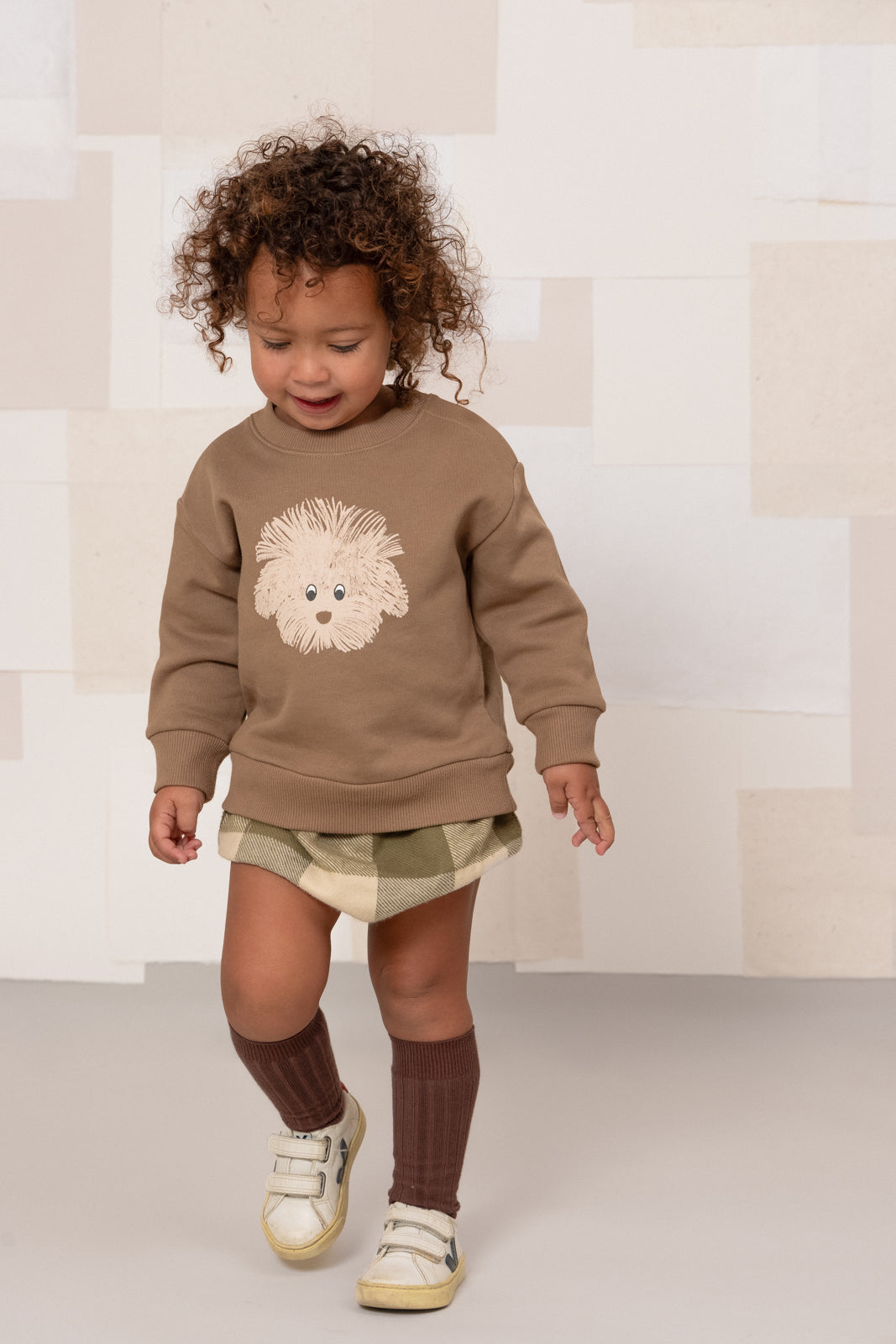 SWEATSHIRT BART MOCHA CHIEN
