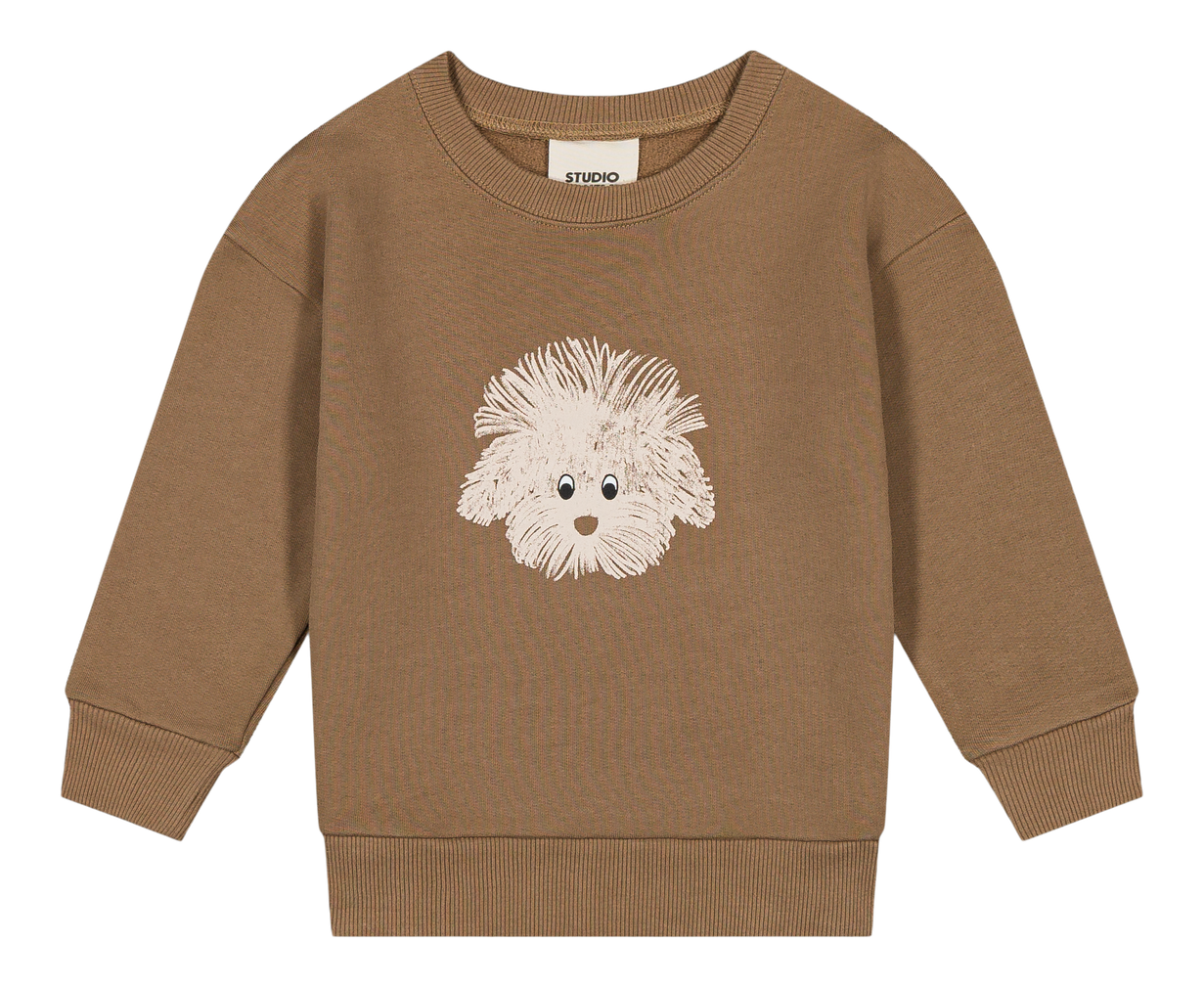 SWEATSHIRT BART MOCHA CHIEN