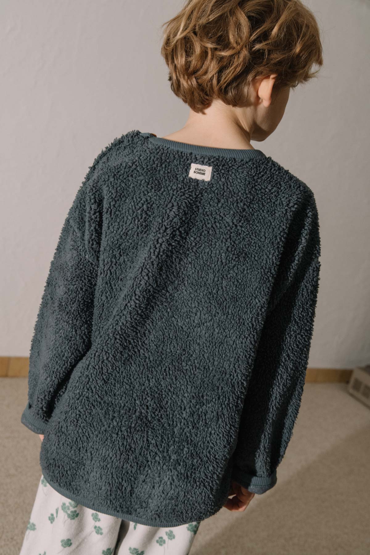 SWEAT OURS GREY BLUE