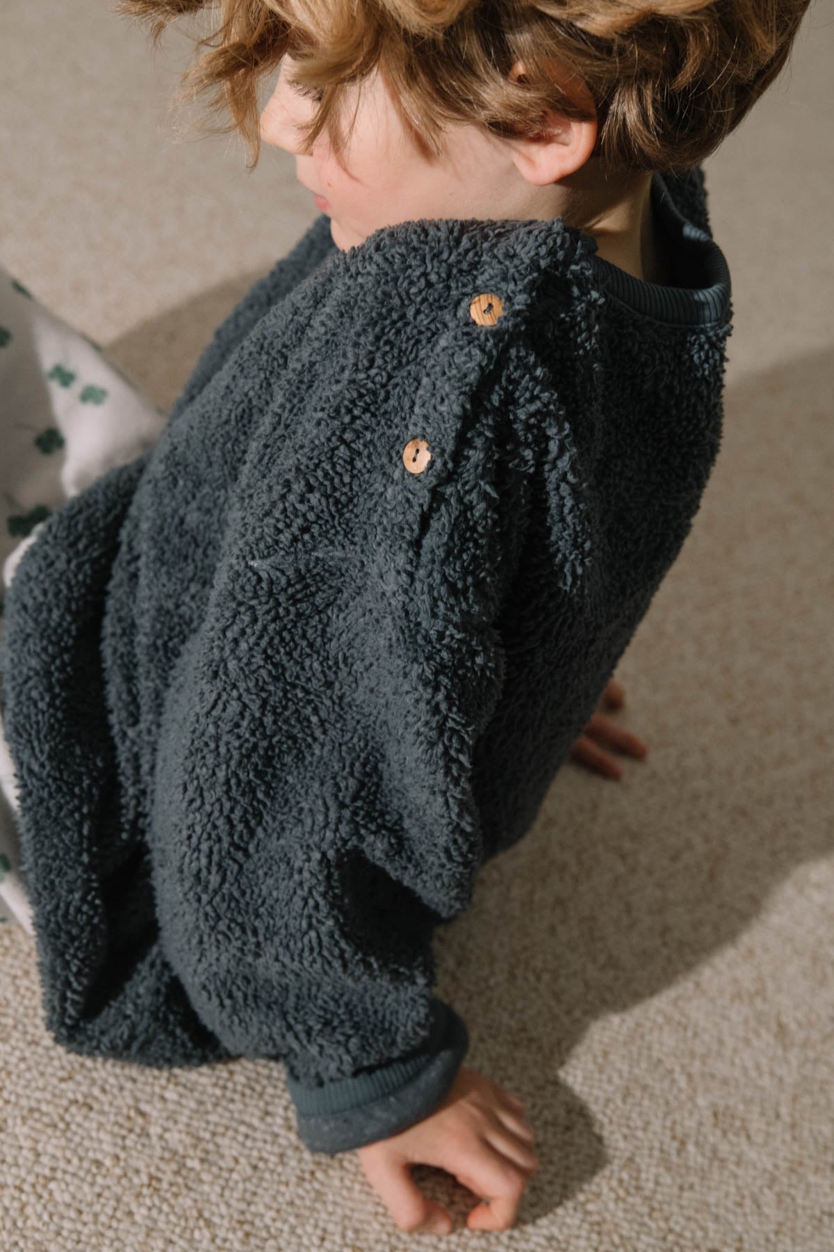 SWEAT OURS GREY BLUE
