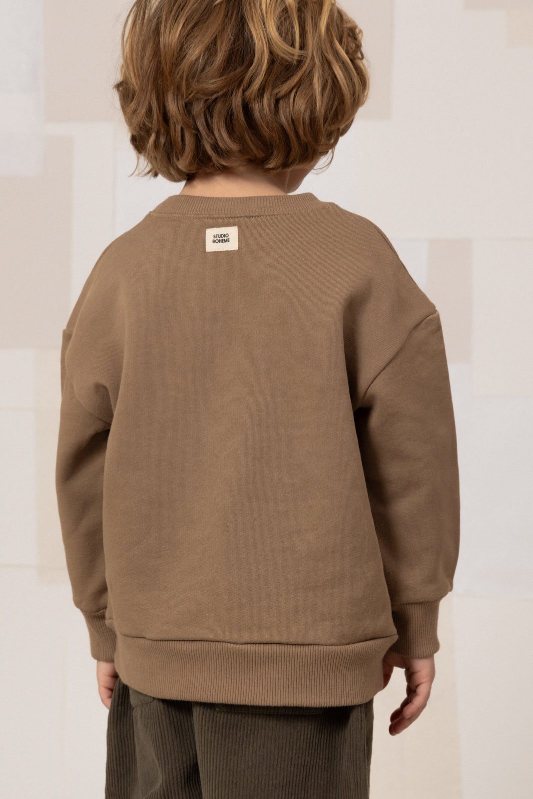 SWEATSHIRT BART MOCHA CHIEN