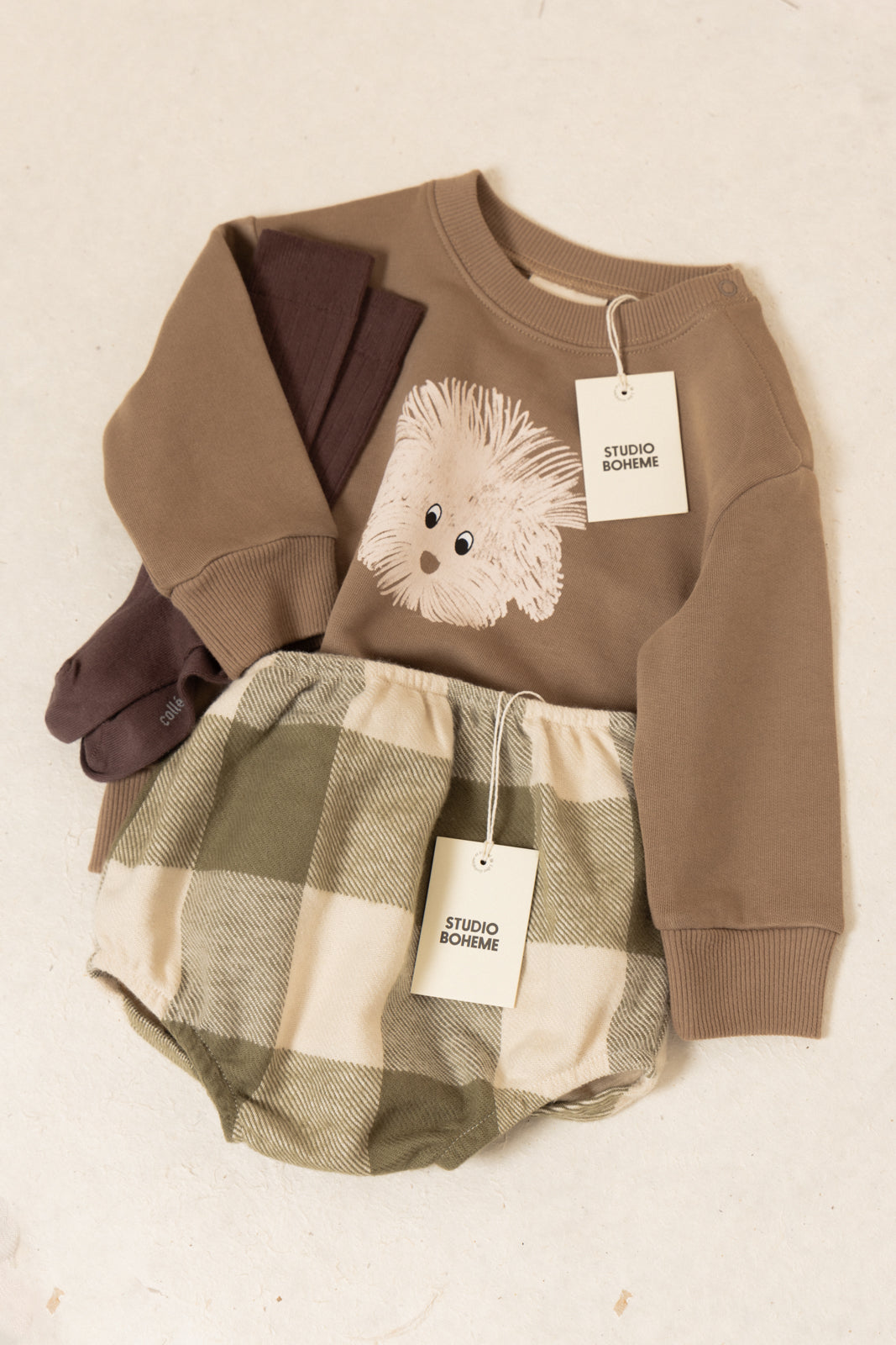 【LAST TWO】BLOOMER AMI VICHY KAKI