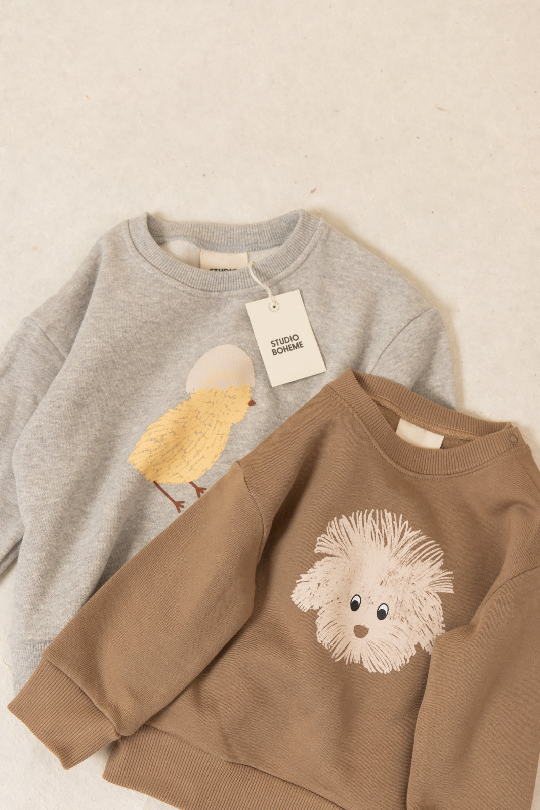 SWEATSHIRT BART MOCHA CHIEN
