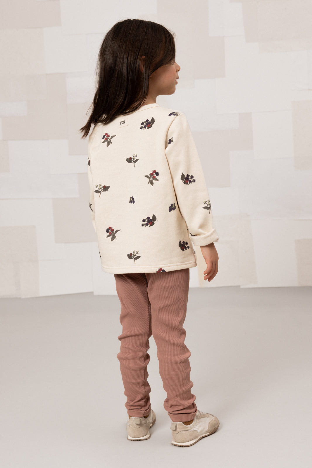 SWEAT NOÉ ÉCRU MÛRES