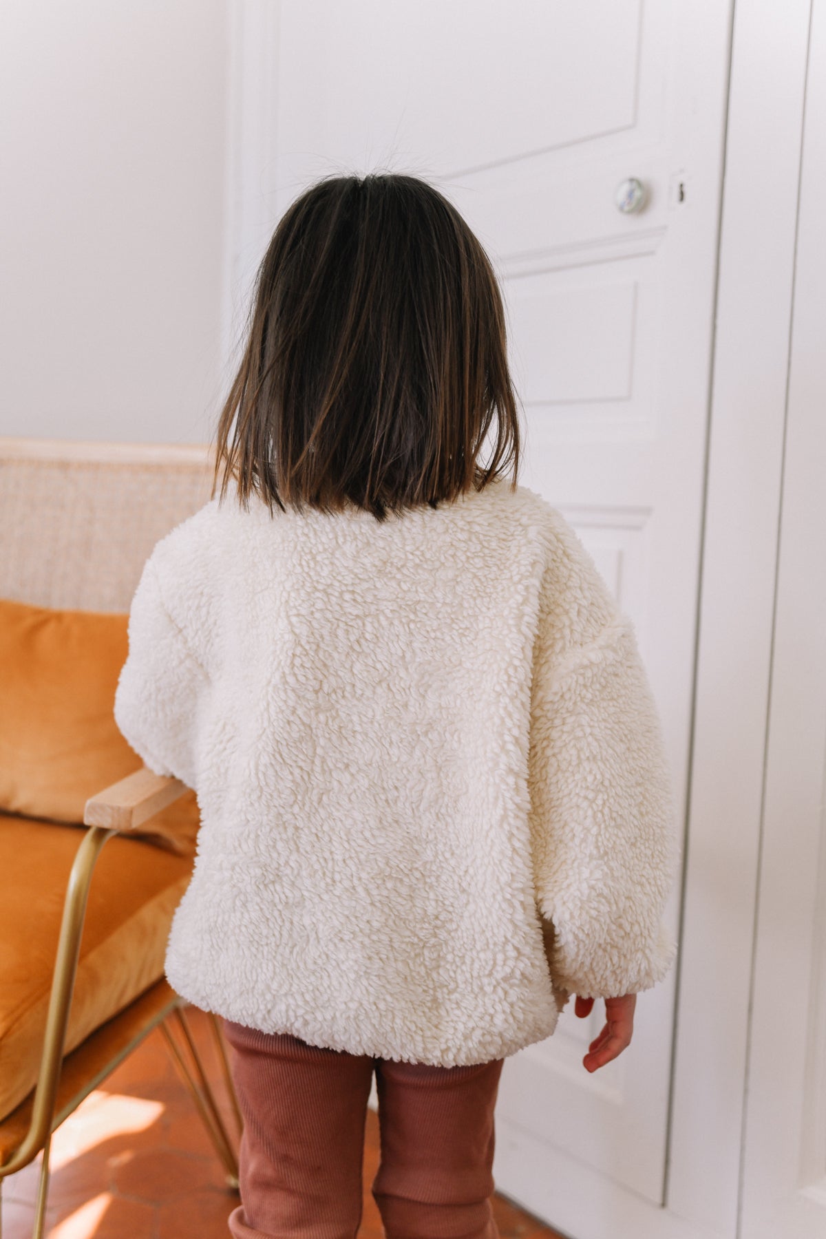 【LAST ONE】SWEATSHIRT OURS POLAR ECRU