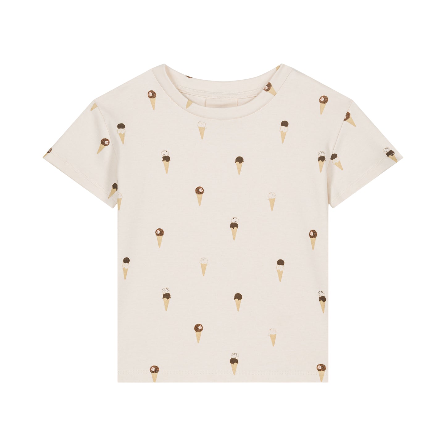 TSHIRT ESSENTIAL - ECRU GLACES