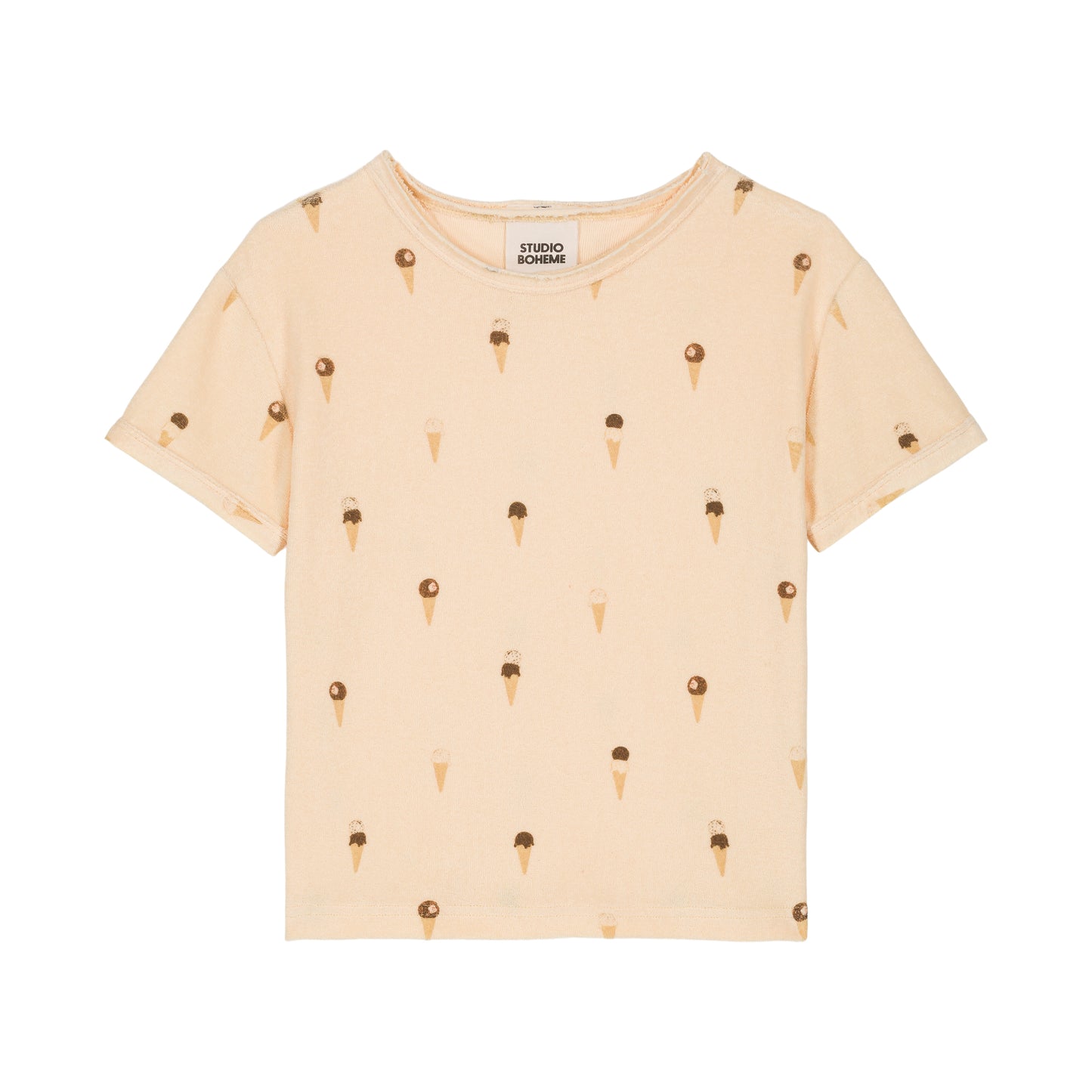 TSHIRT ESSENTIAL TERRY - VANILLE GLACES