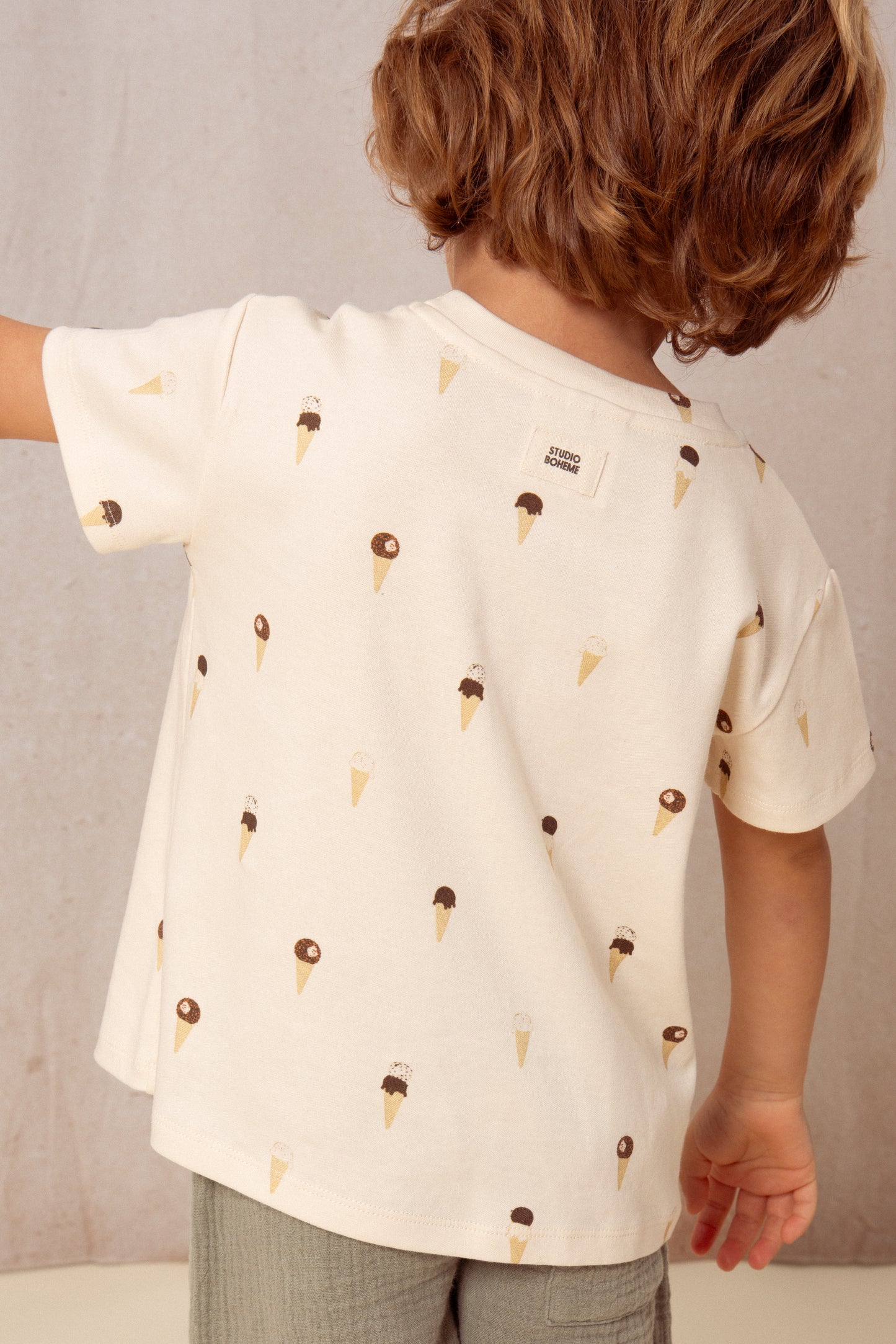 TSHIRT ESSENTIAL - ECRU GLACES