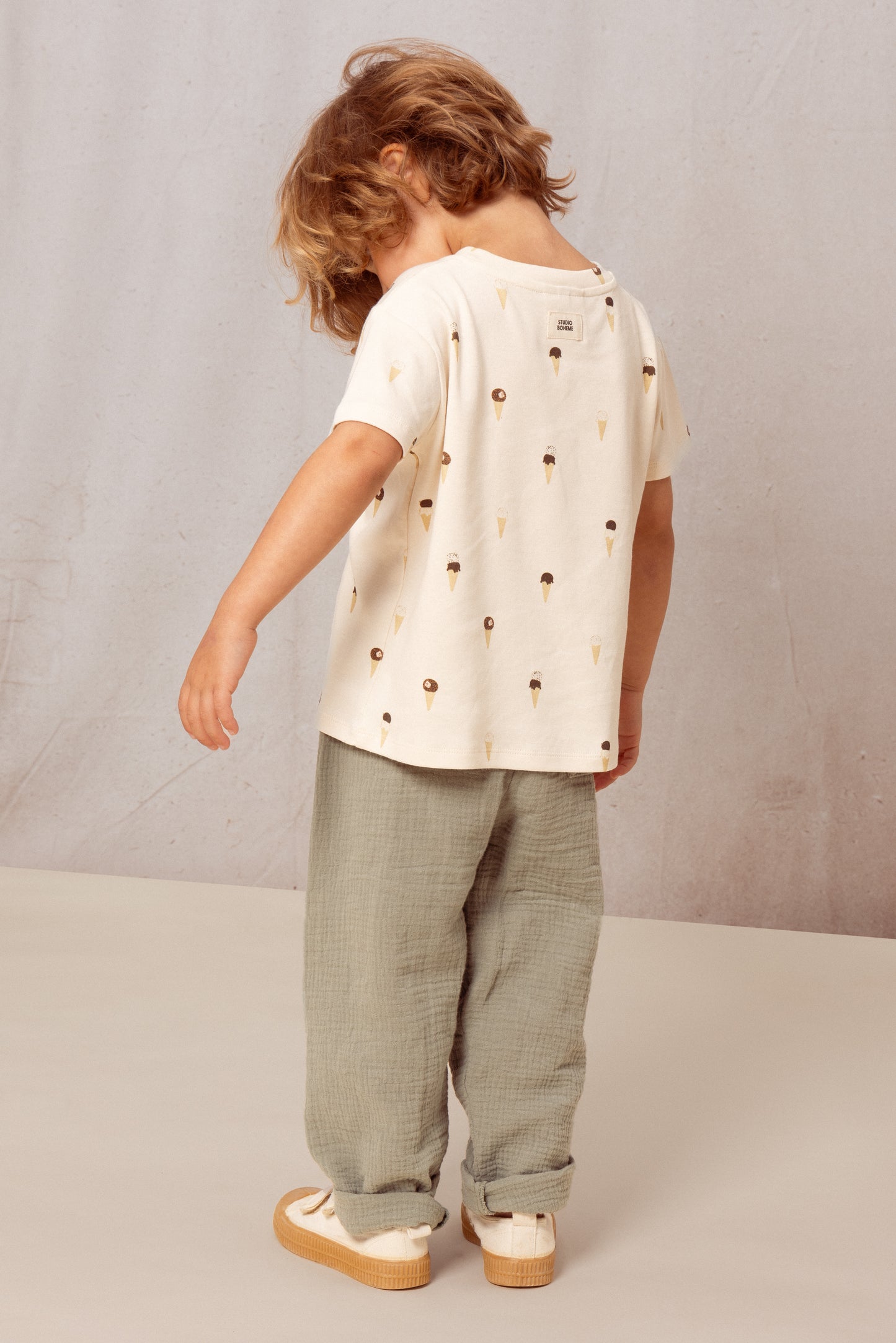 TSHIRT ESSENTIAL - ECRU GLACES