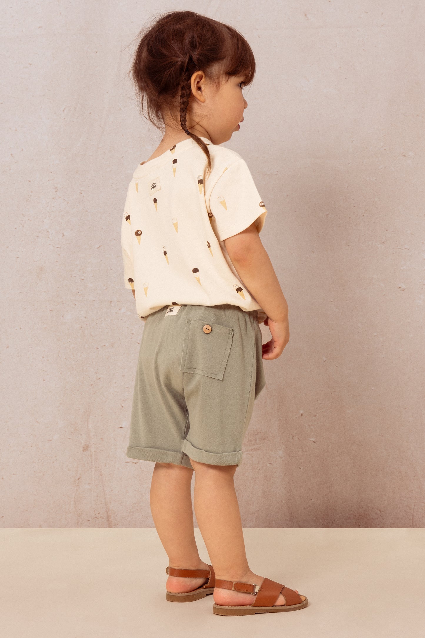 TSHIRT ESSENTIAL - ECRU GLACES