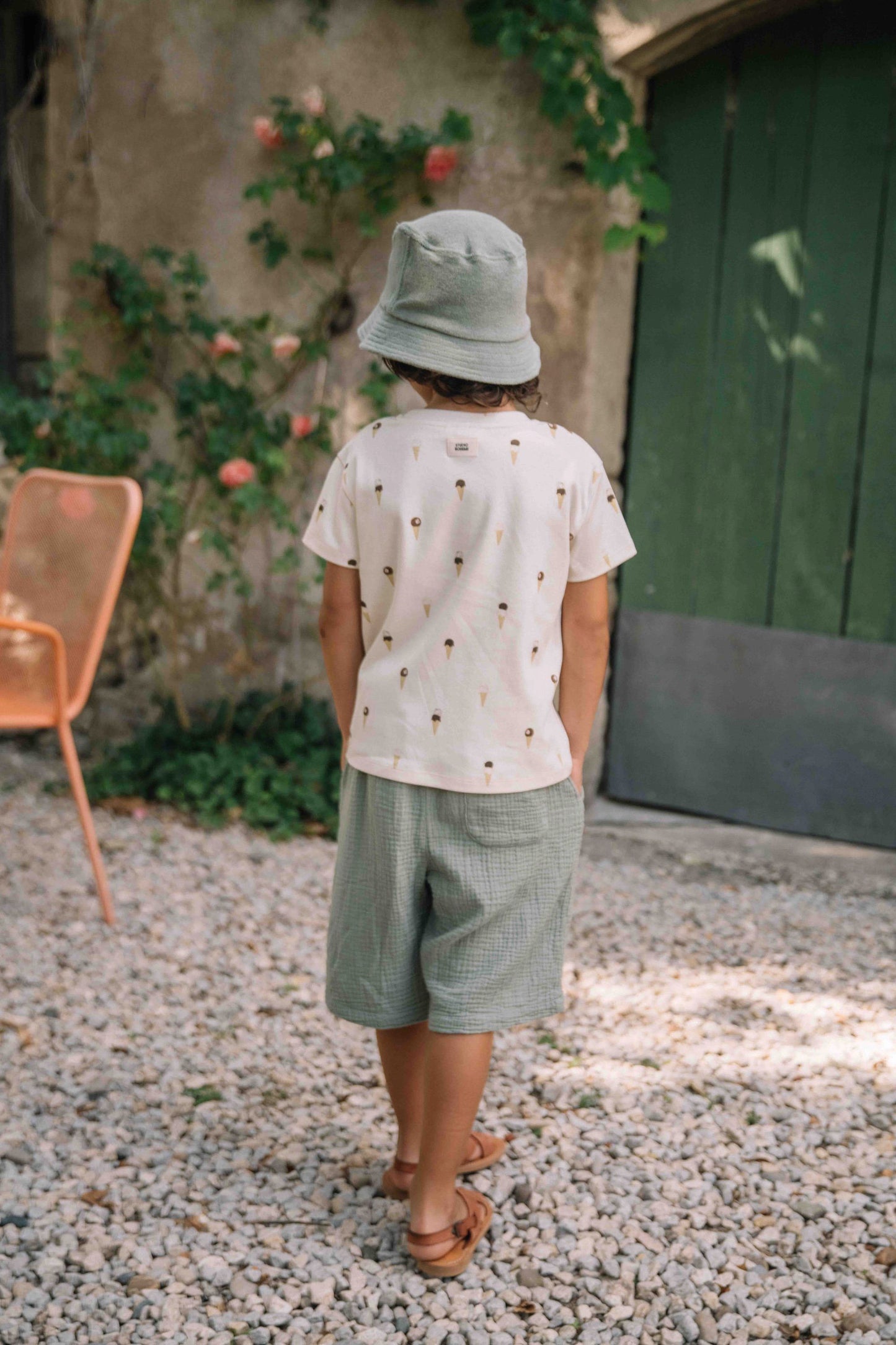 TSHIRT ESSENTIAL - ECRU GLACES