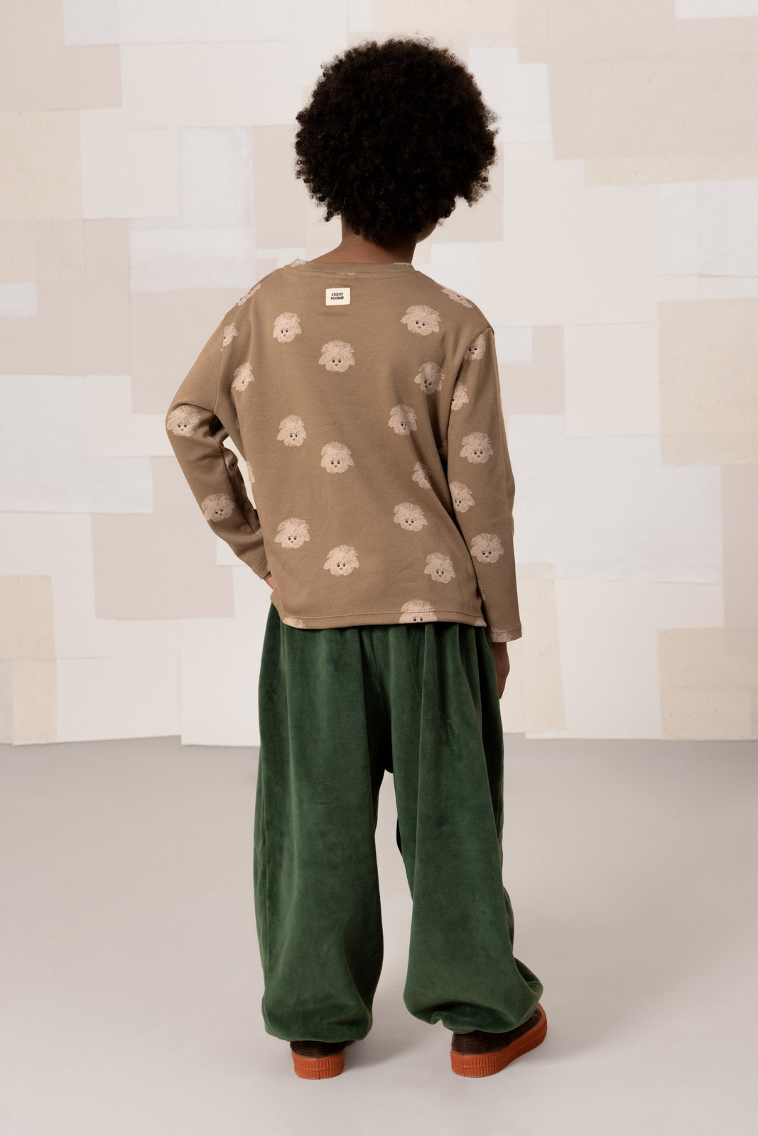 TSHIRT ESSENTIAL MOCHA CHIEN
