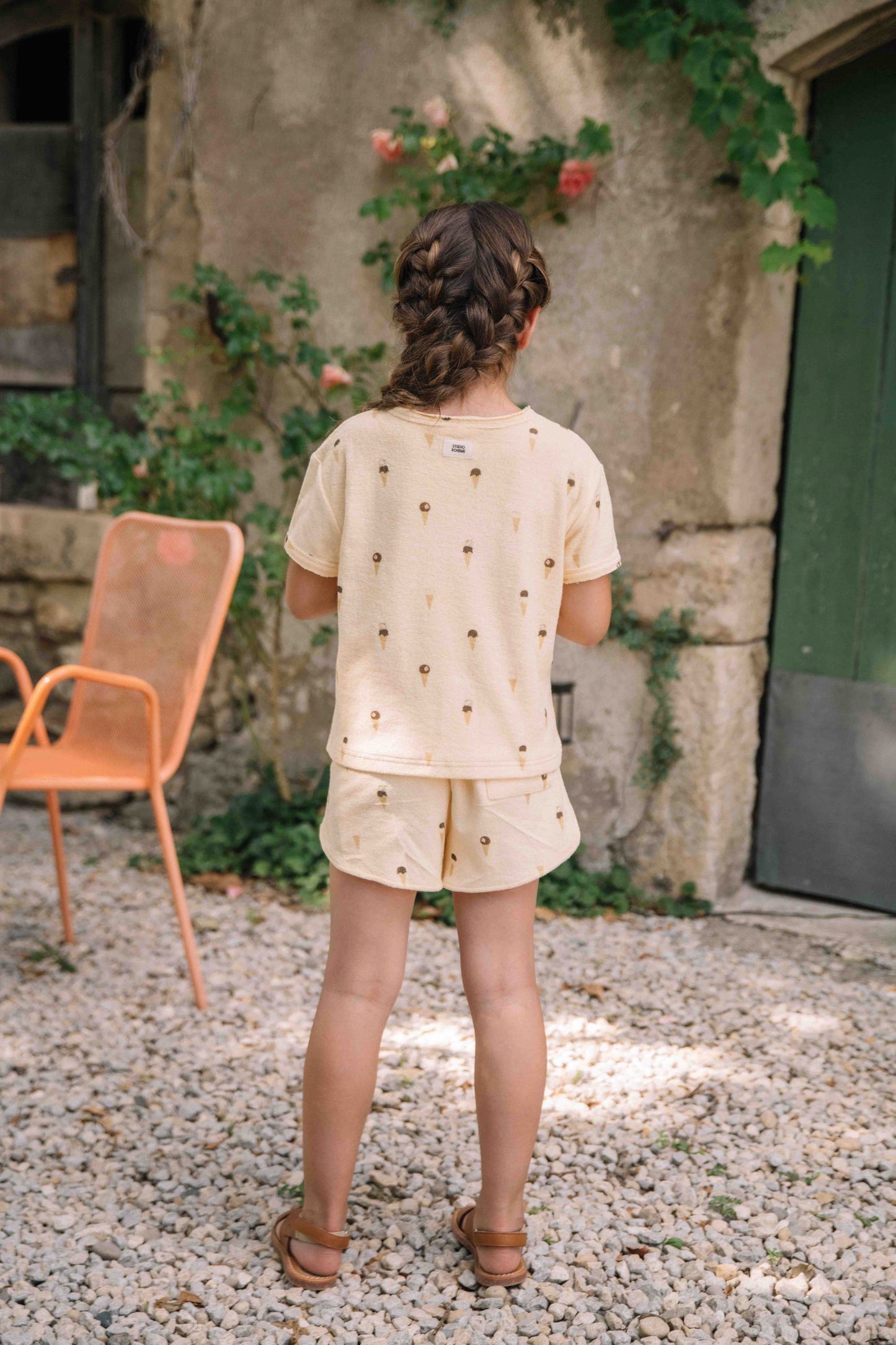 TSHIRT ESSENTIAL TERRY - VANILLE GLACES