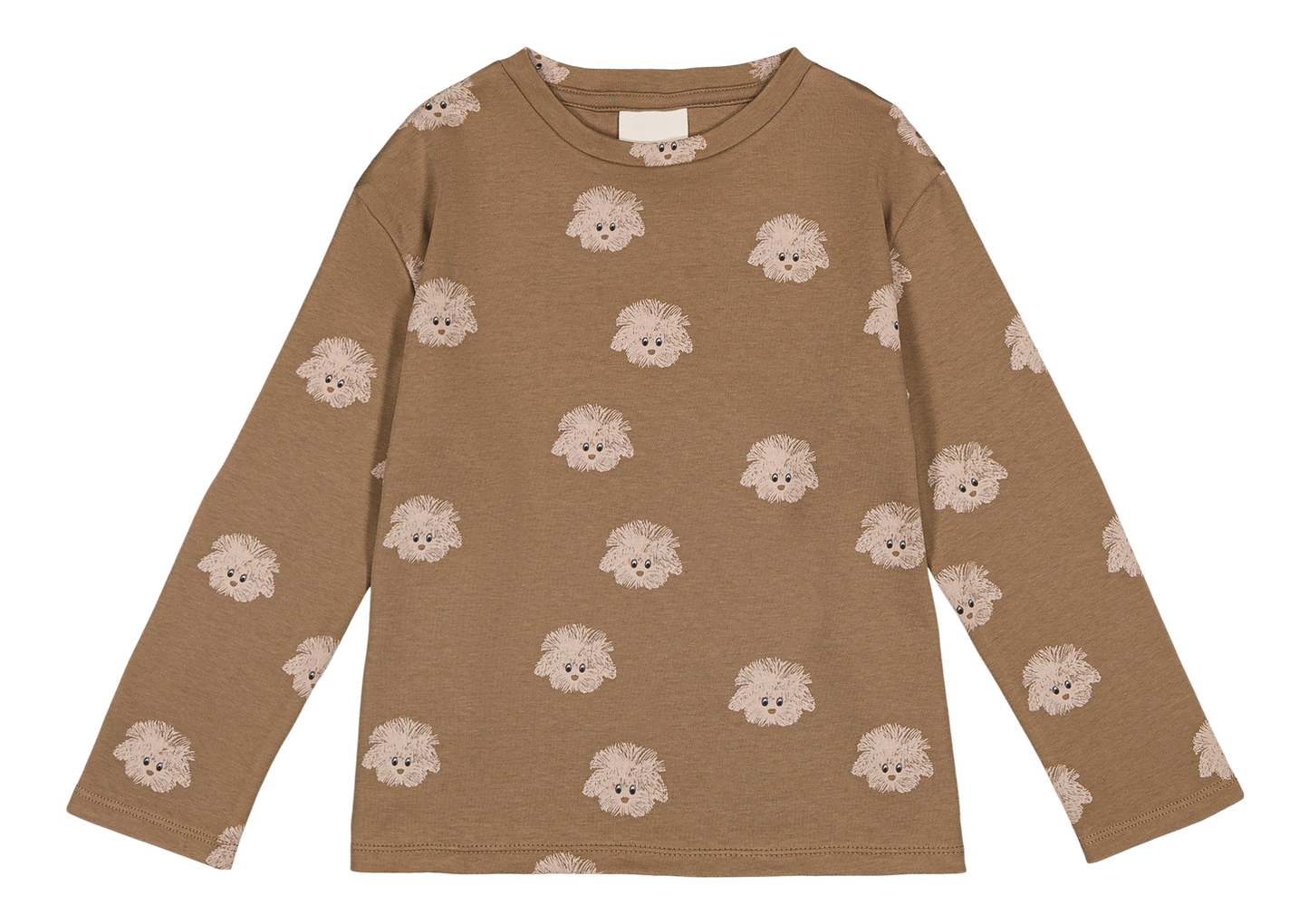 TSHIRT ESSENTIAL MOCHA CHIEN