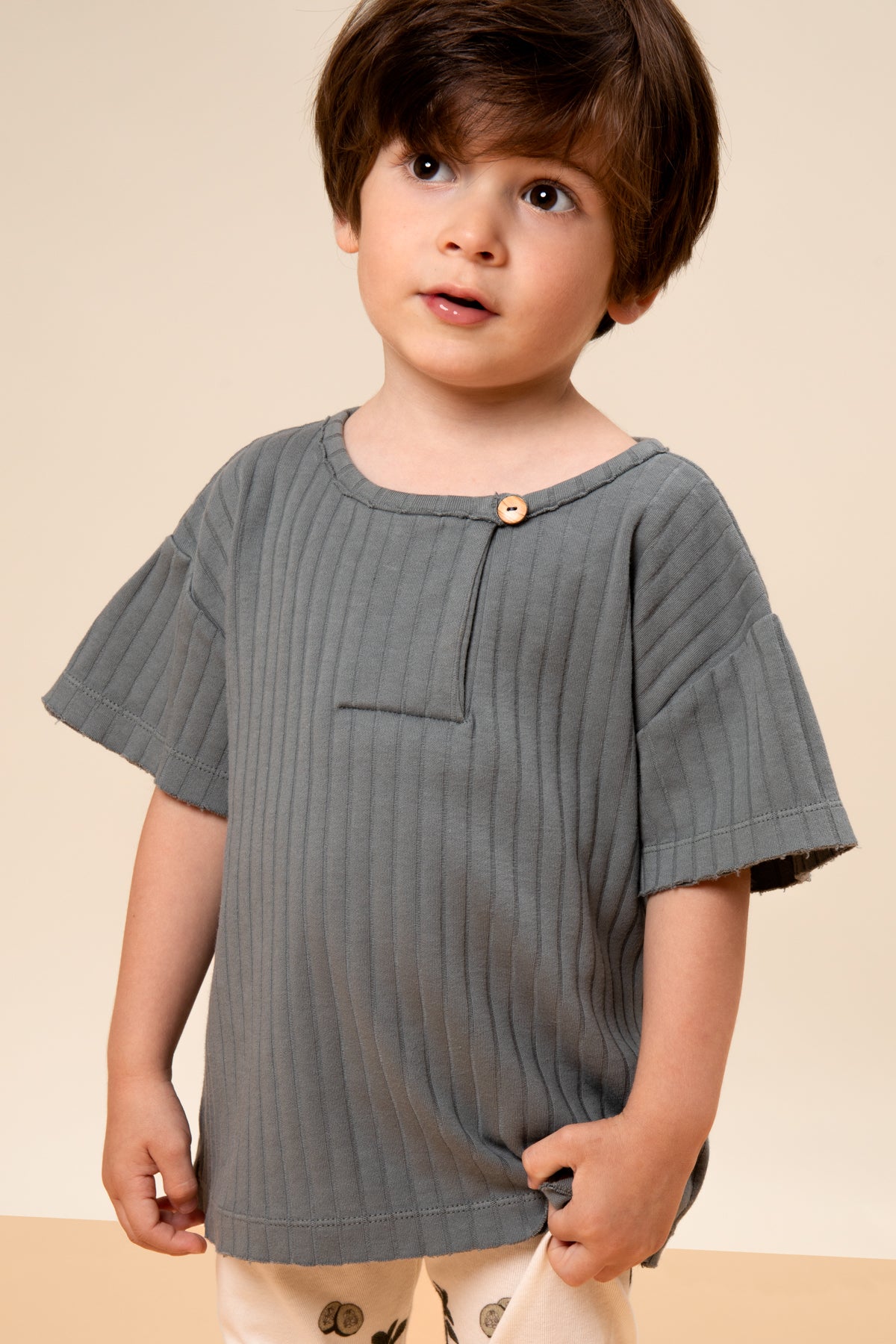 【LAST ONE】TSHIRT ORSO RIB SEDONA