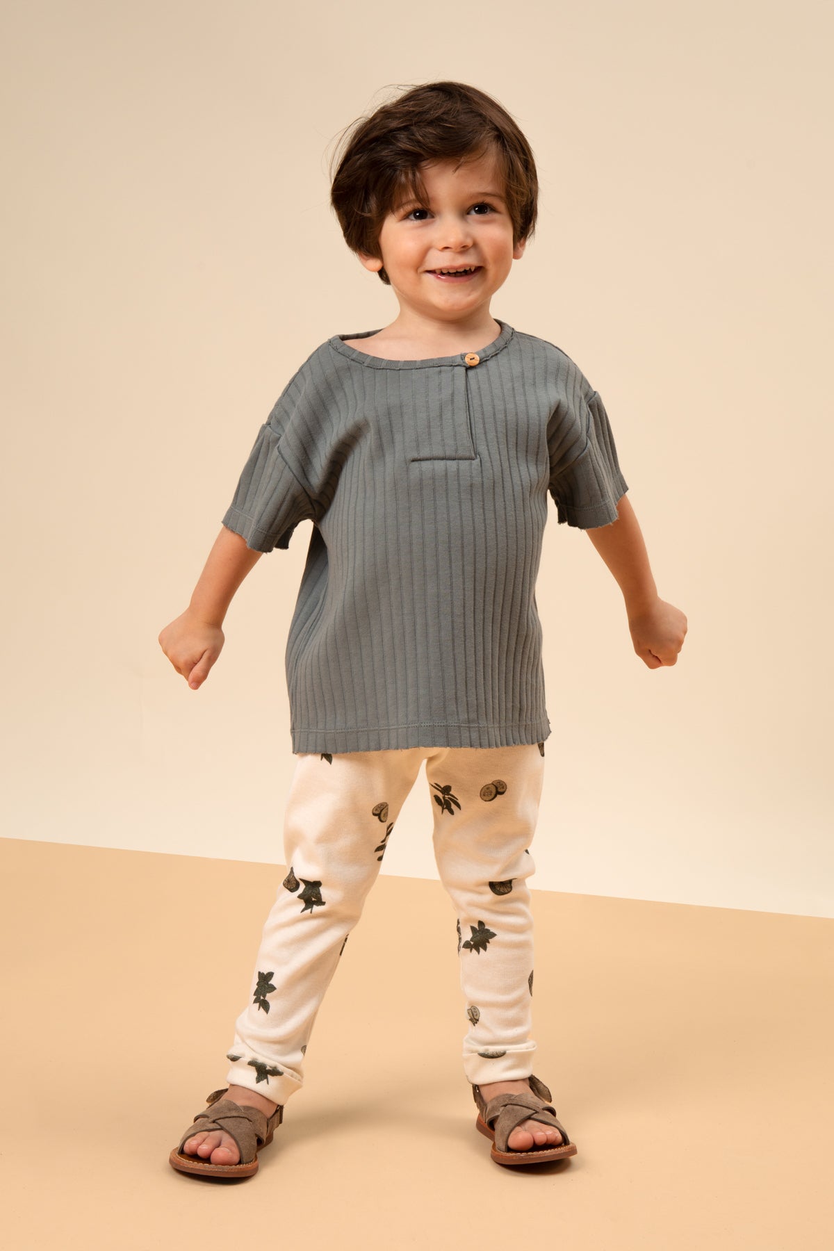 【LAST ONE】TSHIRT ORSO RIB SEDONA