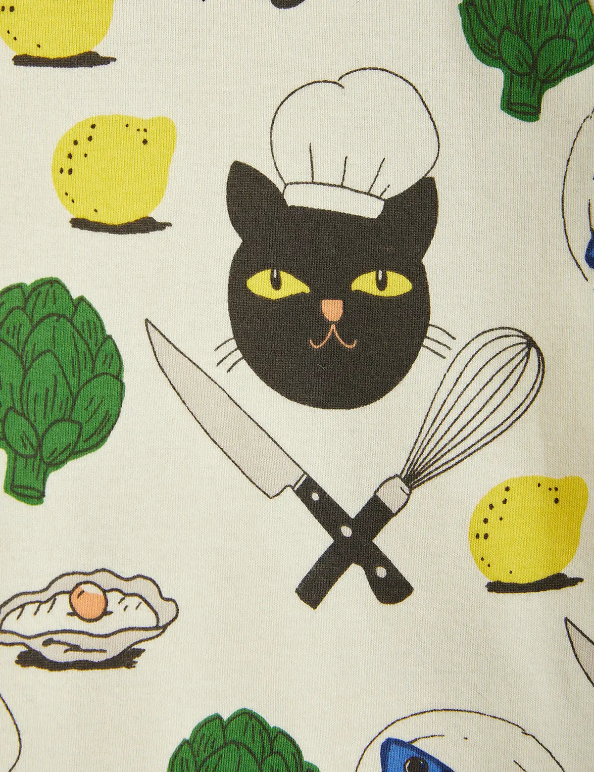 CHEF CAT LONG SLEEVE T-SHIRT