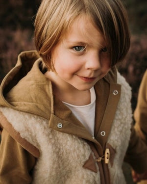 【LAST ONE】Alwero bodywarmer Alpen Junior - Beige