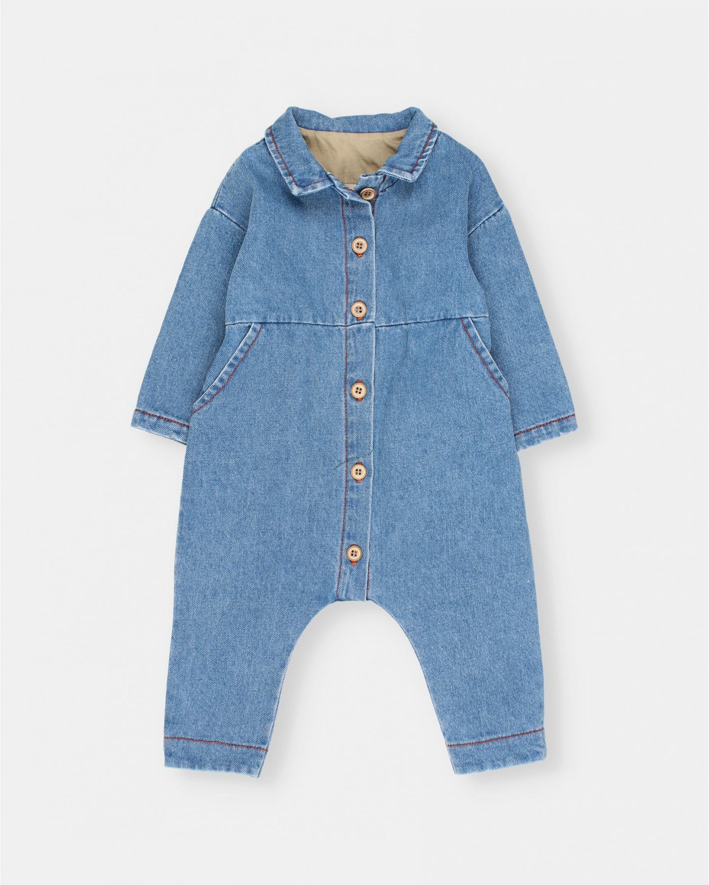 【LAST ONE】BB DENIM JUMPSUIT