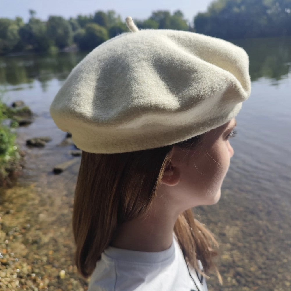 【LAST ONE】BÉRET ECRU ENFANT