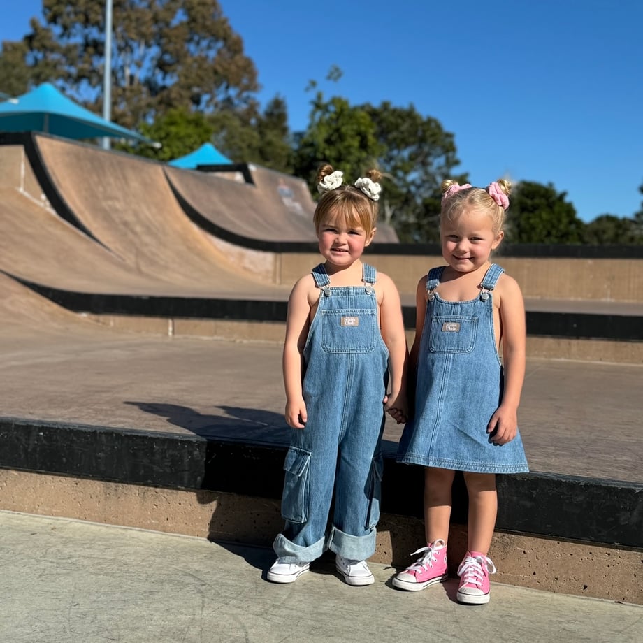 【LAST ONE】CARGO OVERALL - GHETTO BLUE