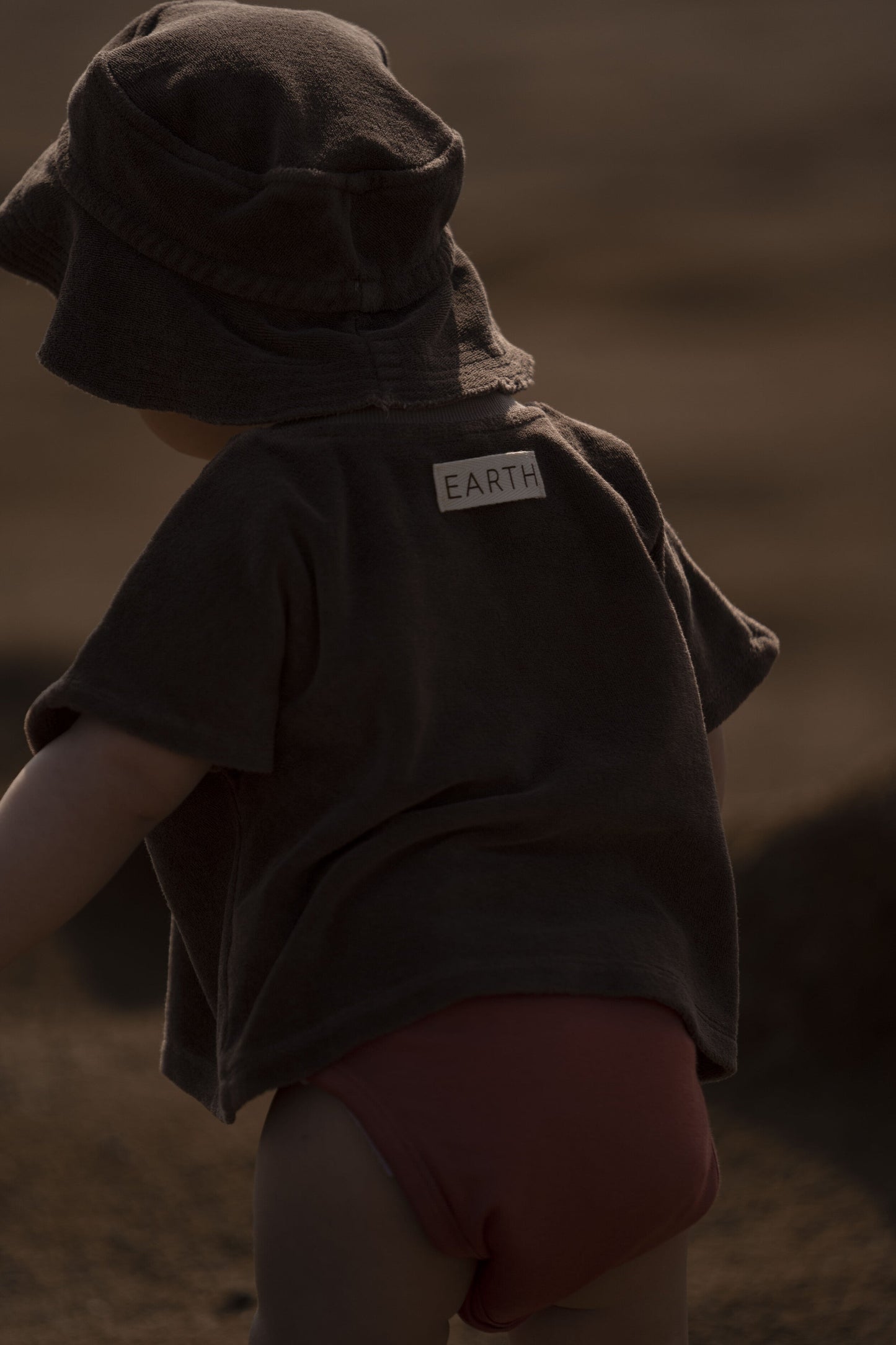 【LAST ONE】Cropped sweat / Brown