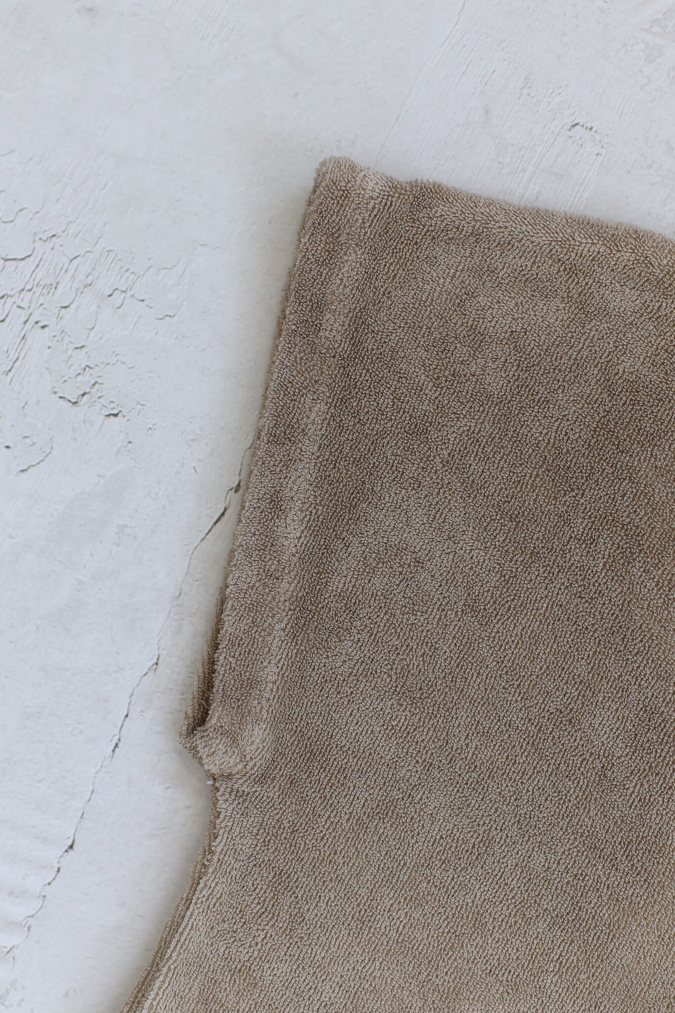 【LAST ONE】Cropped sweat / Warm beige