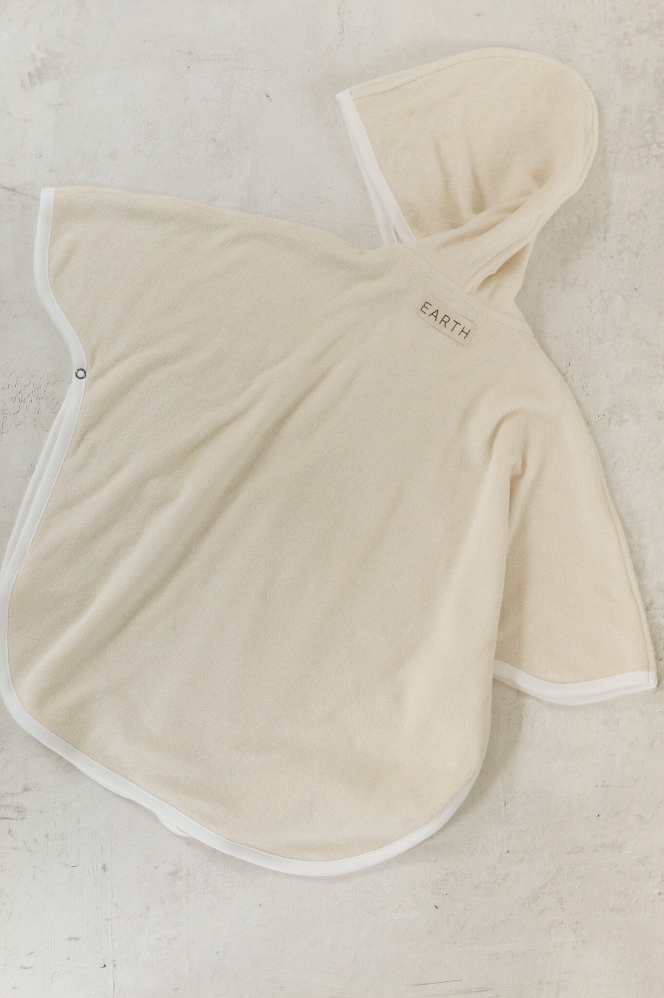 【LAST ONE】Towel poncho / Ecru