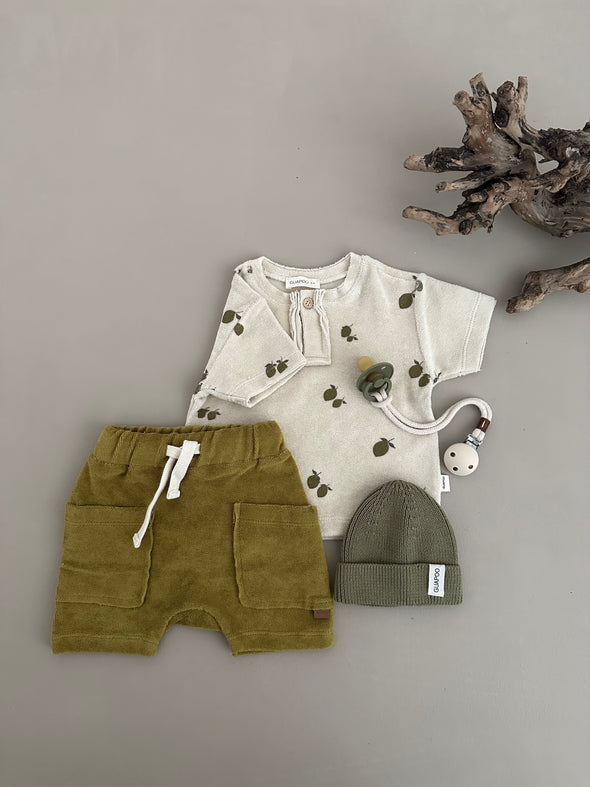 FROTTEE SHORTS | OLIVE GREEN