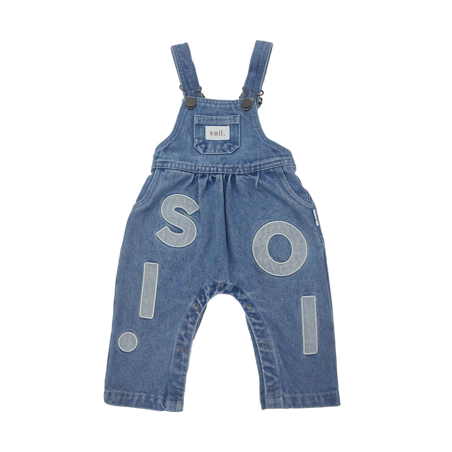 【LAST TWO】Kids Soll Denim Overalls
