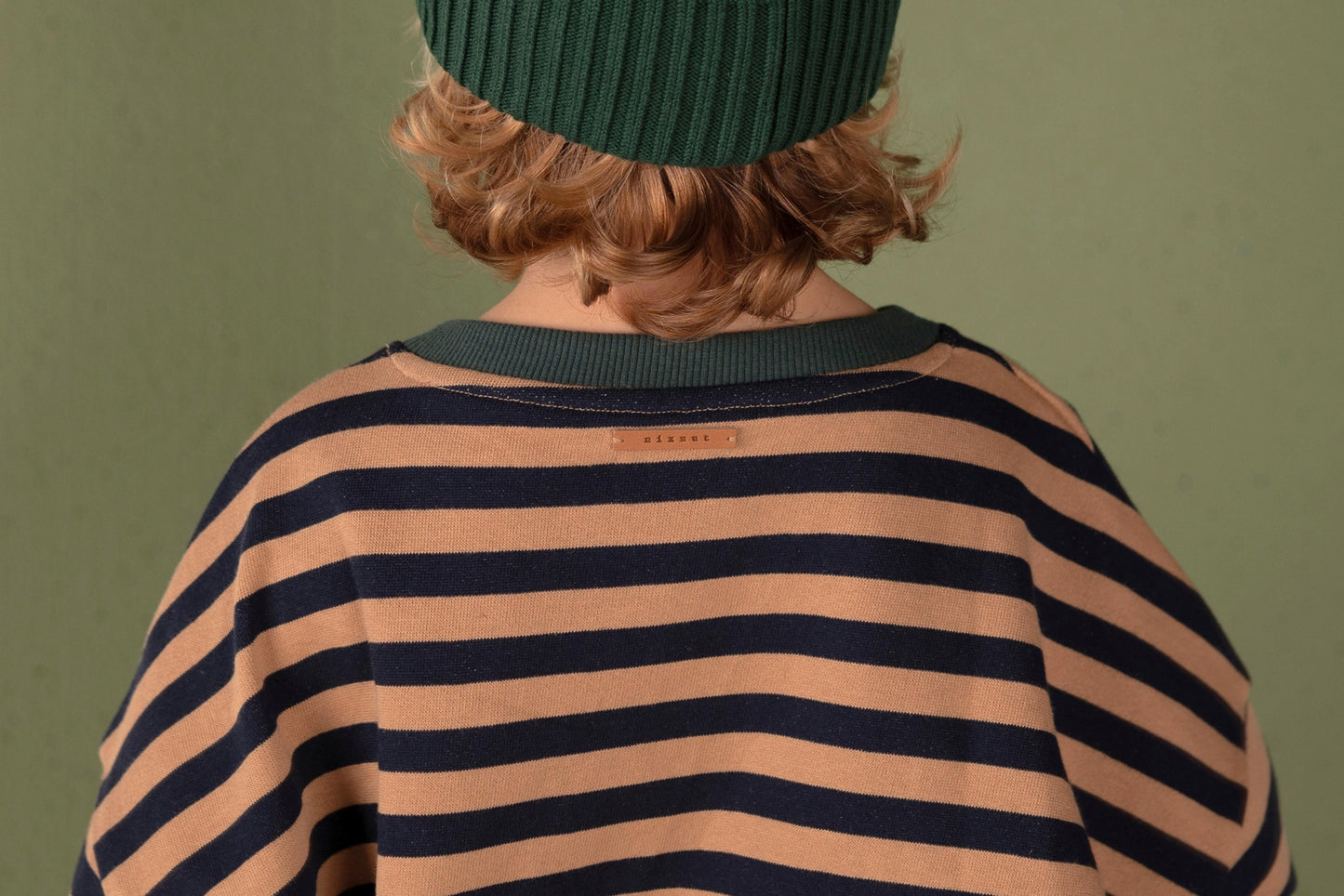 Rel Sweater / Navy Stripe