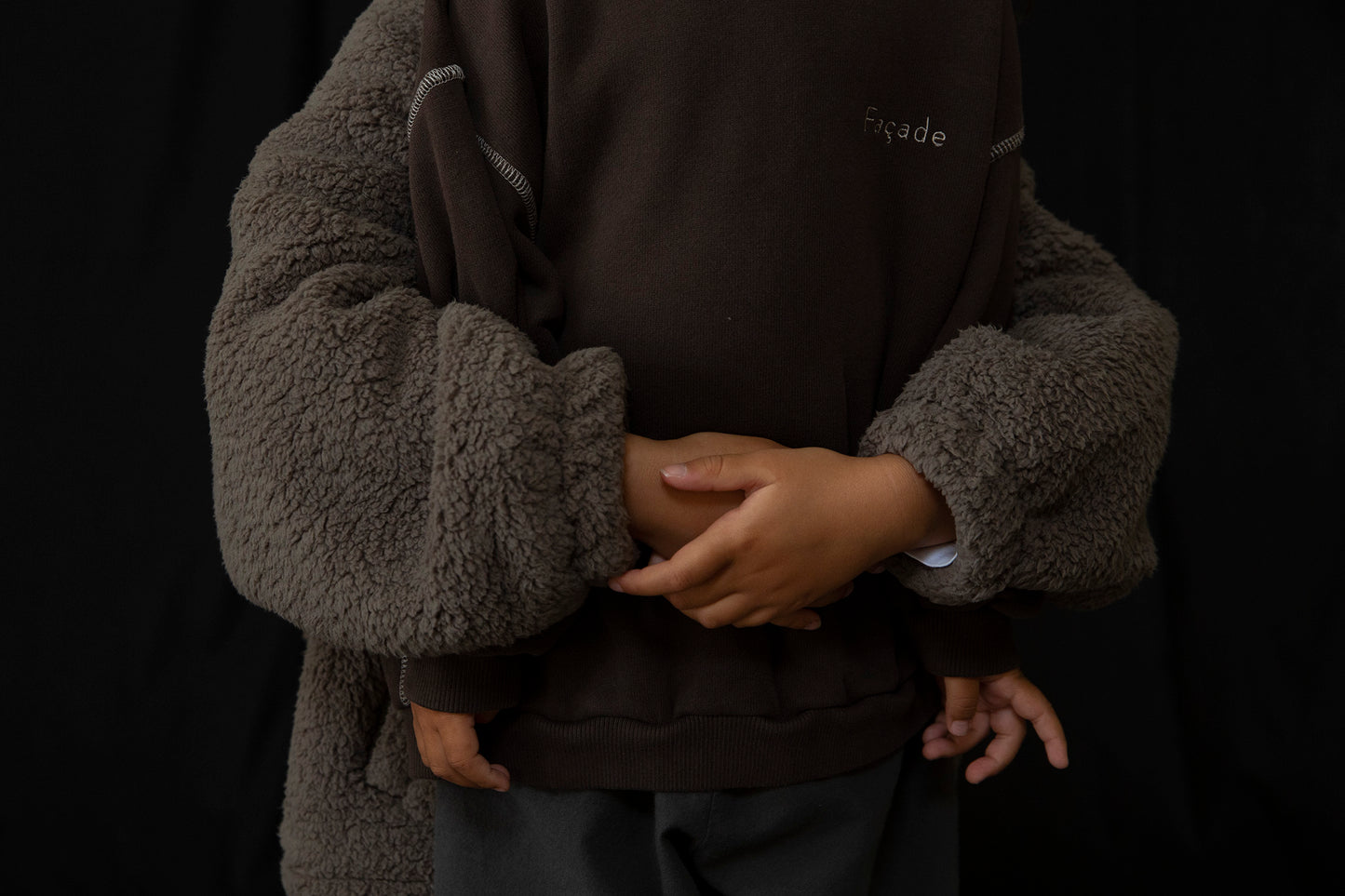 【LAST TWO】Teddy Zip Sweater