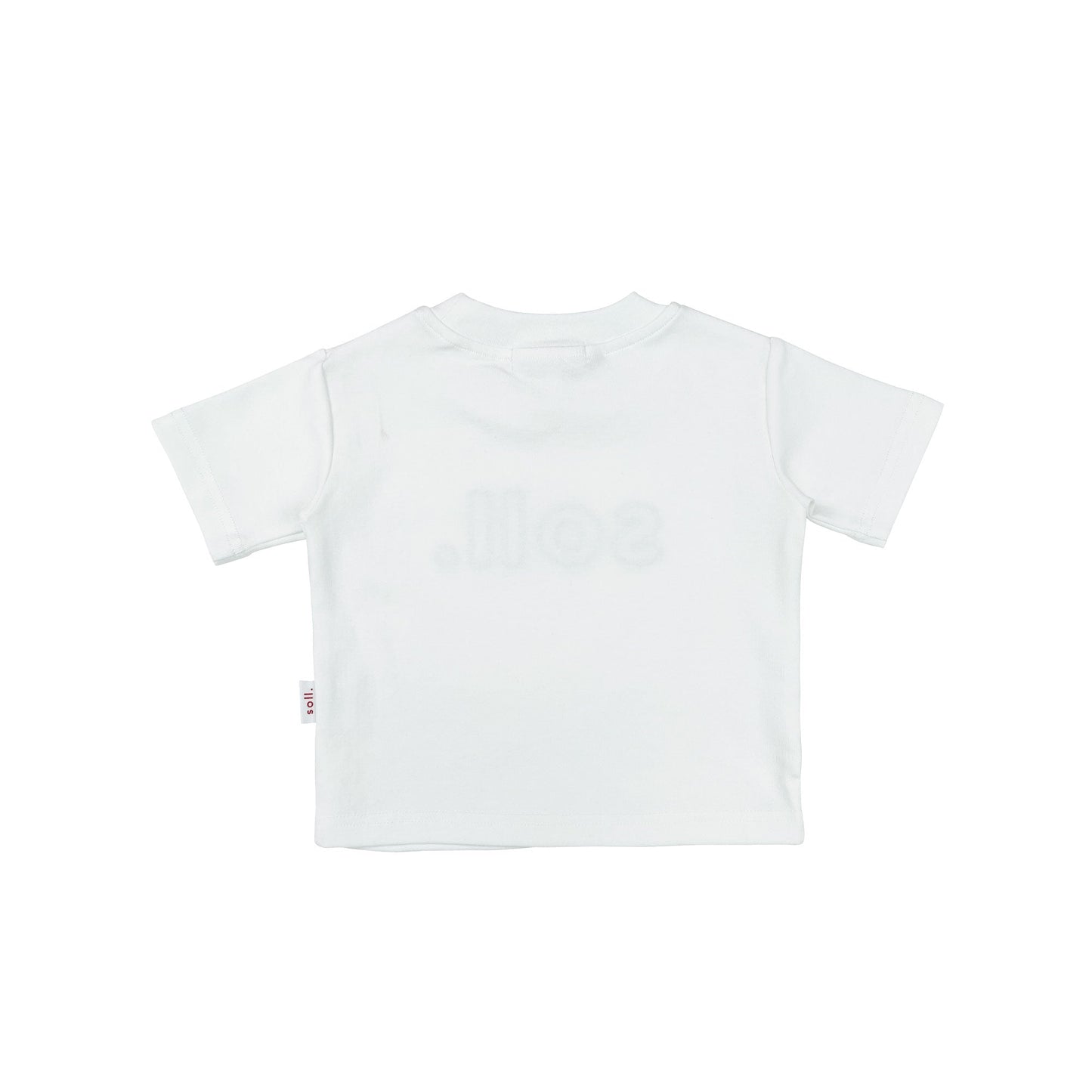 Kids Soll Denim Logo Tee - Light