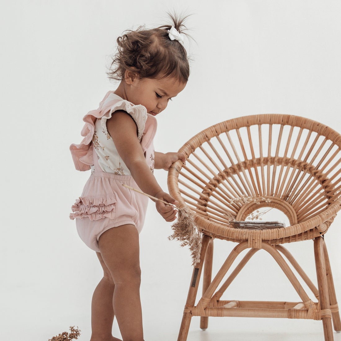 Aster & Oak - Posy Embroidered Playsuit