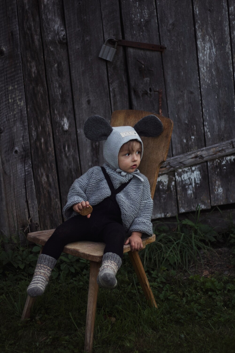 【LAST ONE】CLOUD MOUSE WOOL BONNET