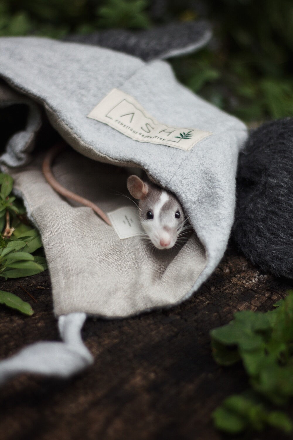 【LAST ONE】CLOUD MOUSE WOOL BONNET