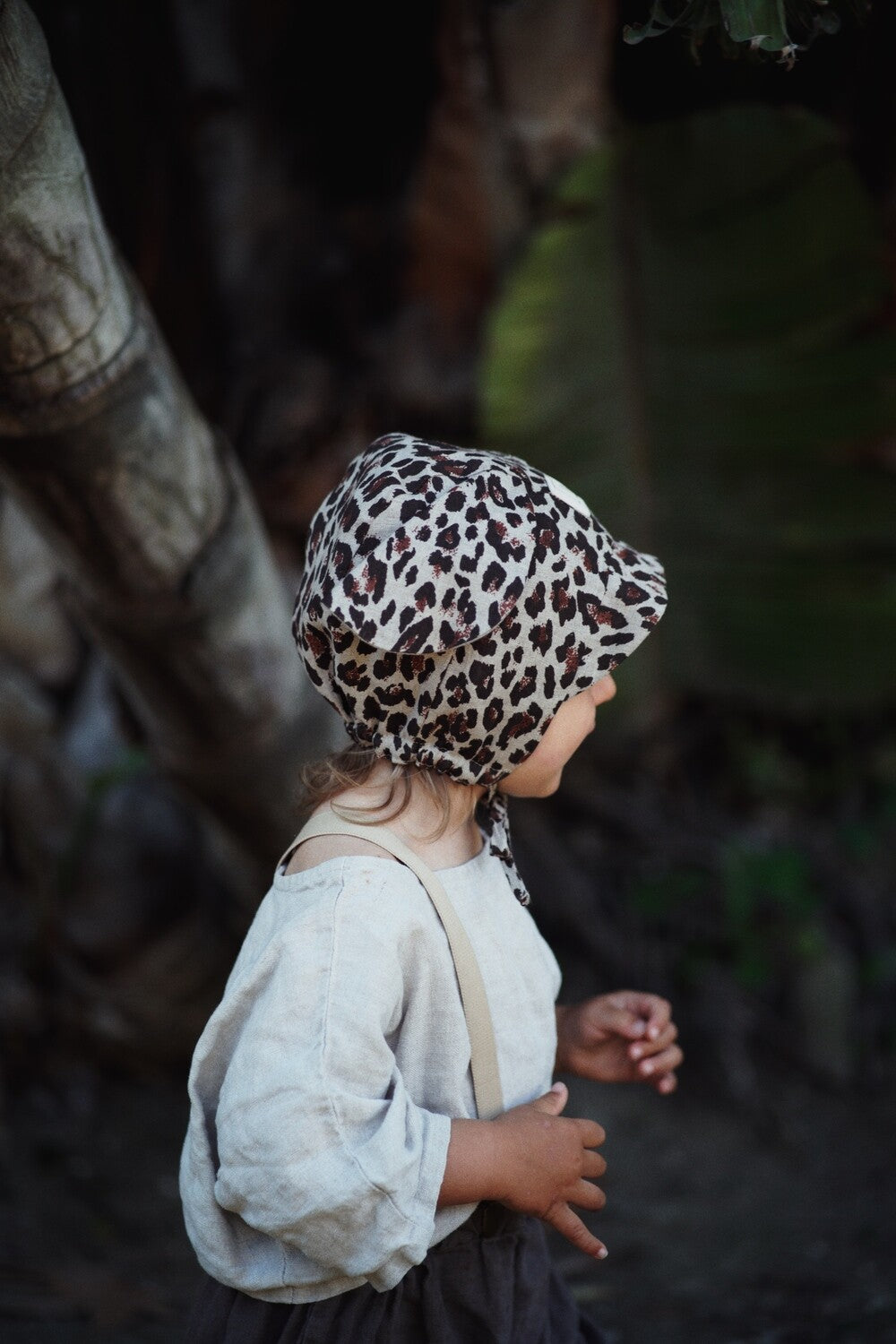 LEOPARD BONNET