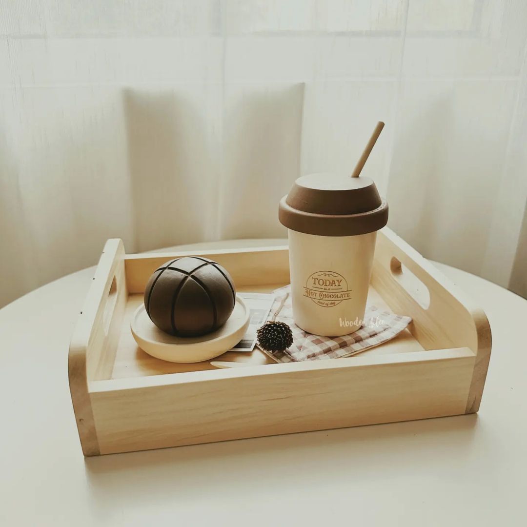 Wooden Coffee Tumbler