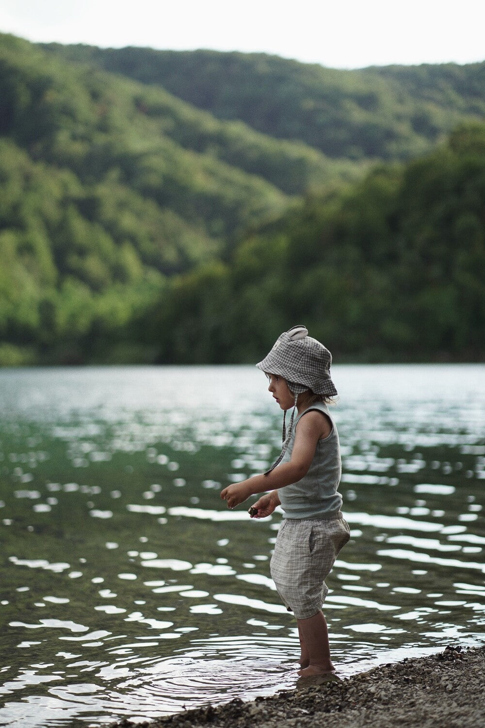 Ash Generation - GINGHAM BEAR HAT