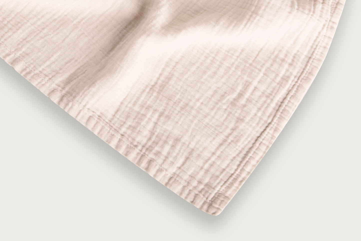 garbo&friends - Muslin Swaddle Blanket Eggshell