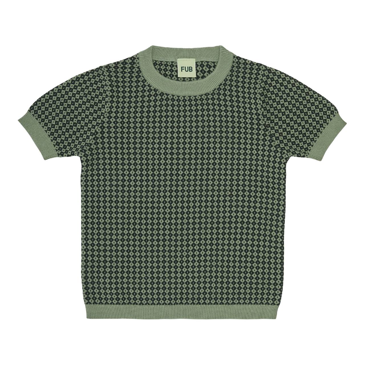 FUB - Jaquard Tee leaf/deep green