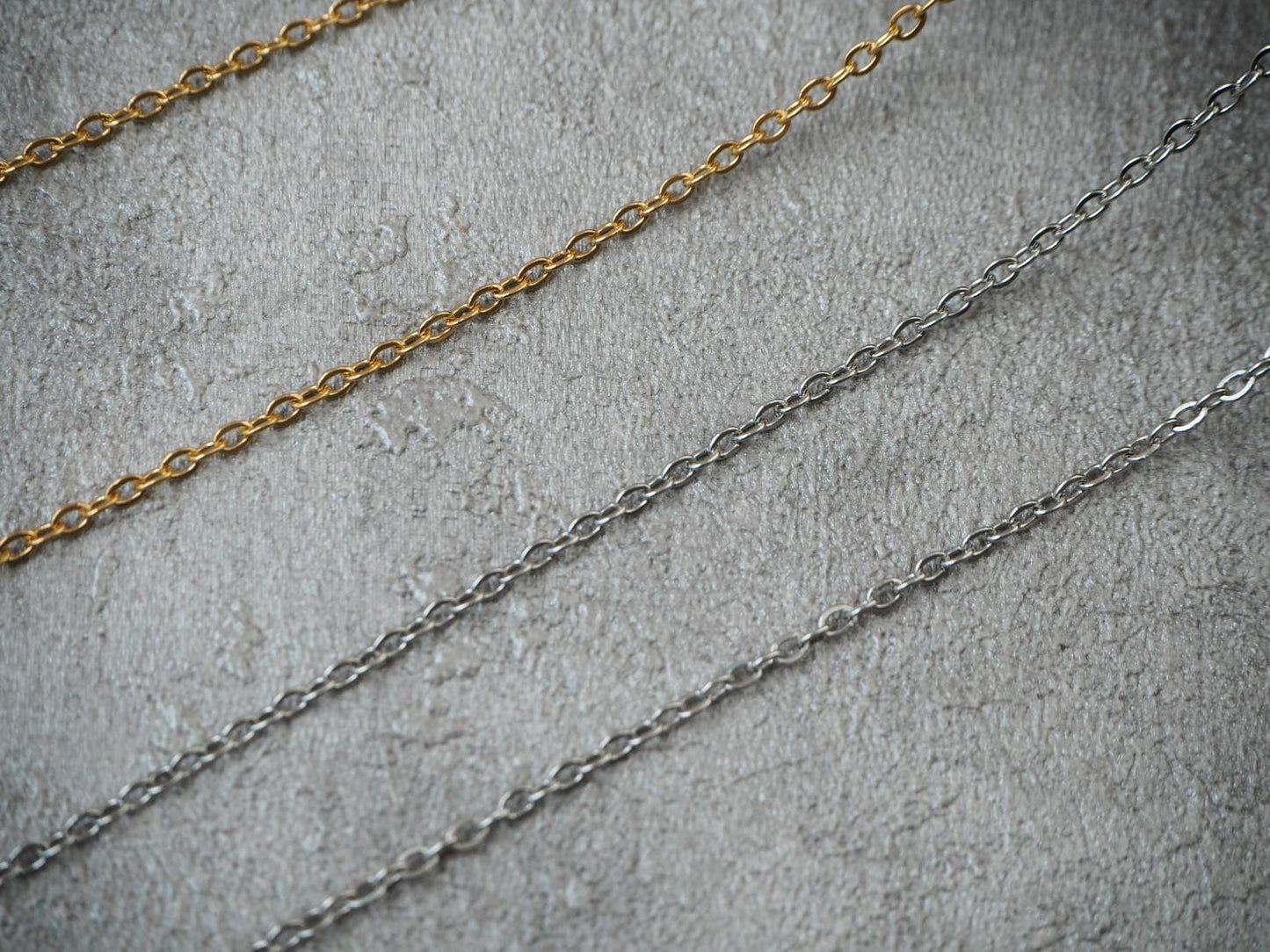 Surgical stainless steel necklace
