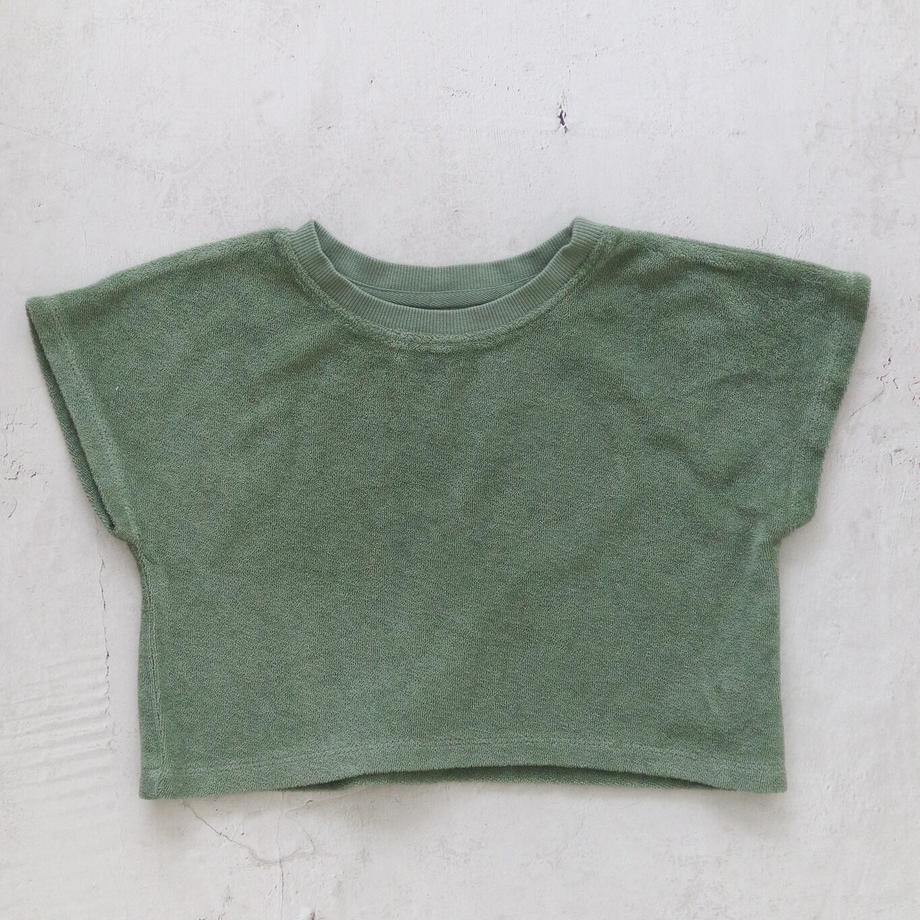 Cropped sweat / Green